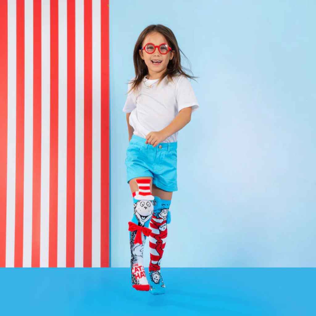 Cat in the Hat Crazy Socks - MADMIA