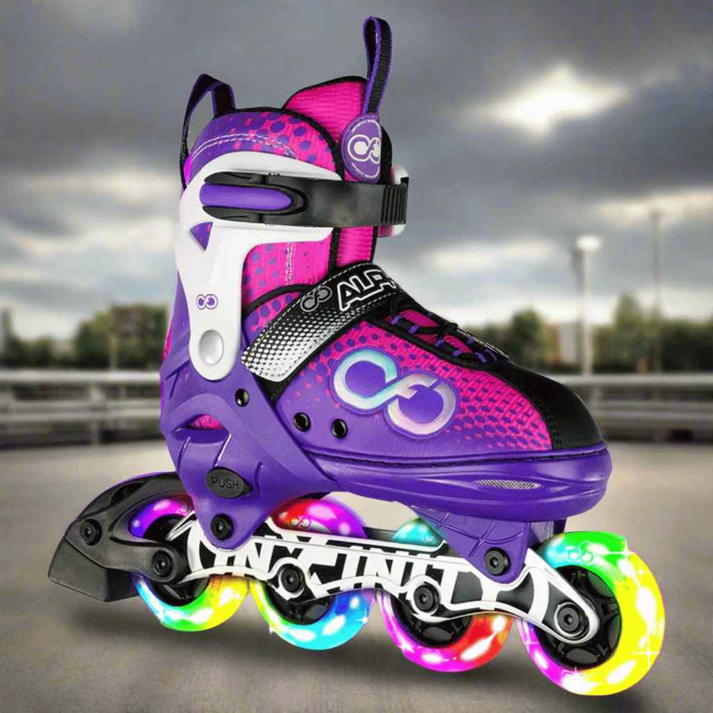 ALPHA Size Adjustable Inline Skates - Crazy Skates