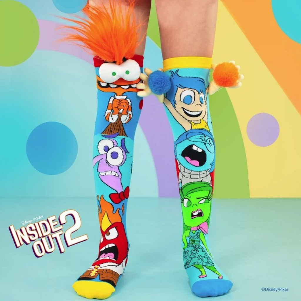 Inside Out Crazy Socks - MADMIA