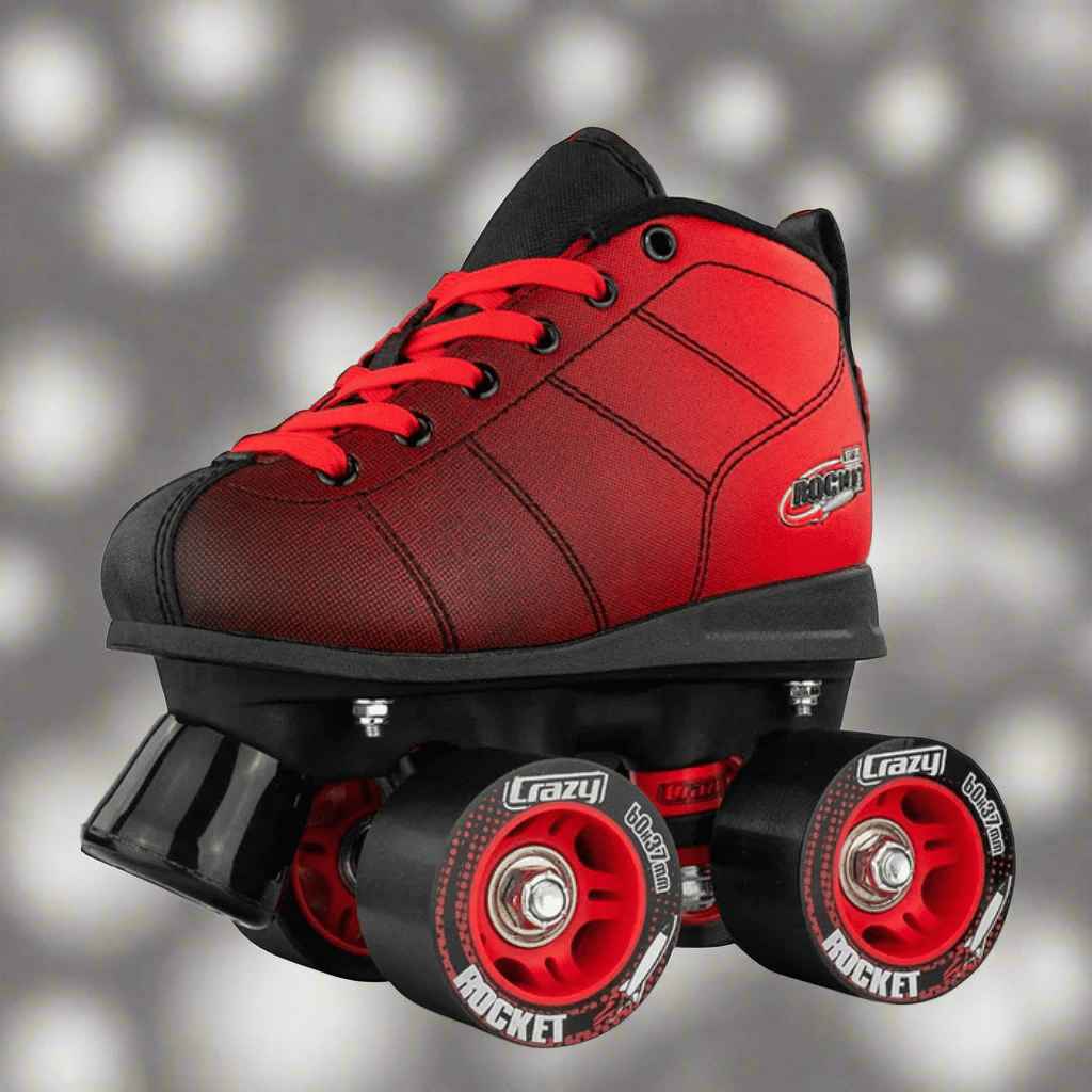 Rocket Jr Size Adjustable Rollerskates - Crazy Skates