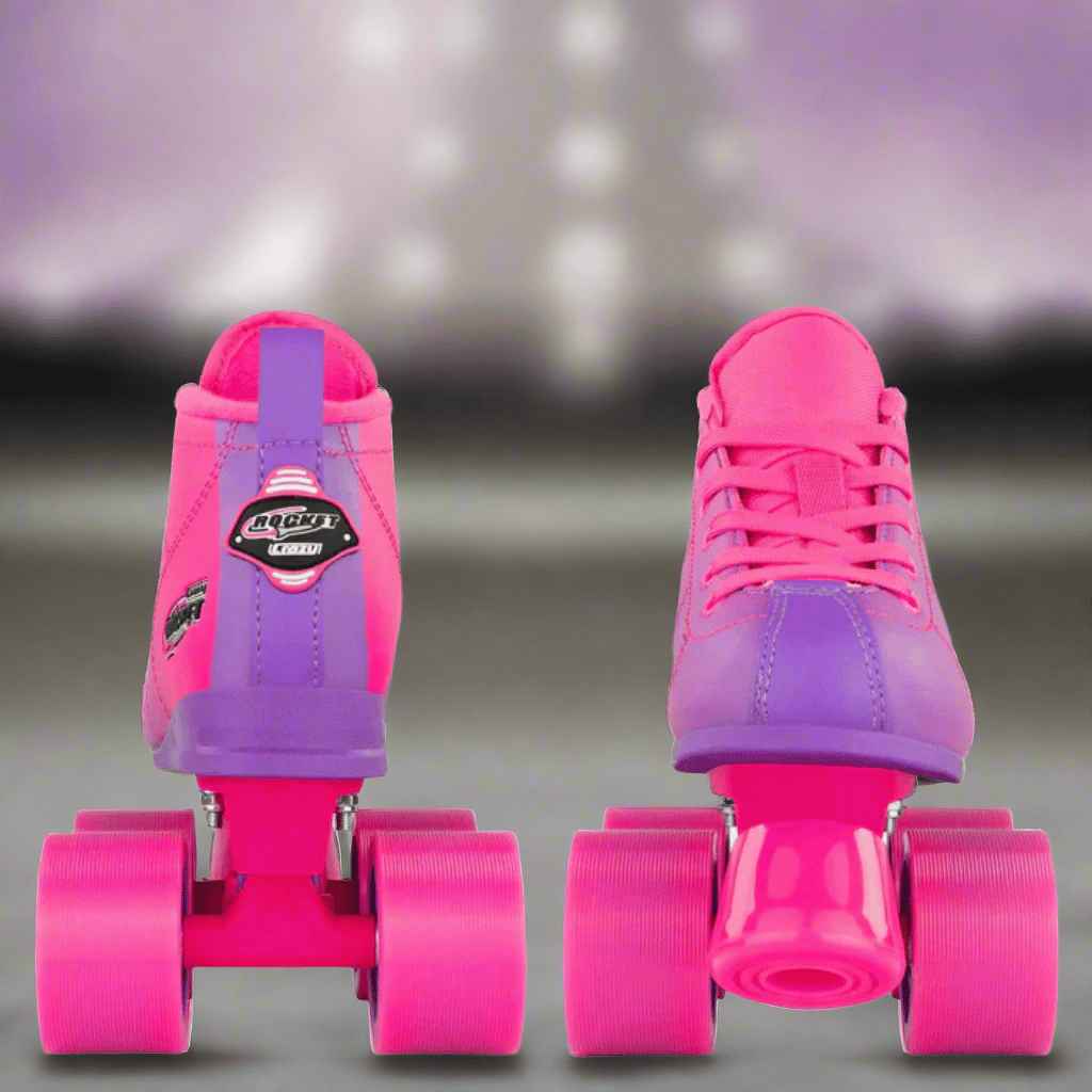Rocket Jr Size Adjustable Rollerskates - Crazy Skates