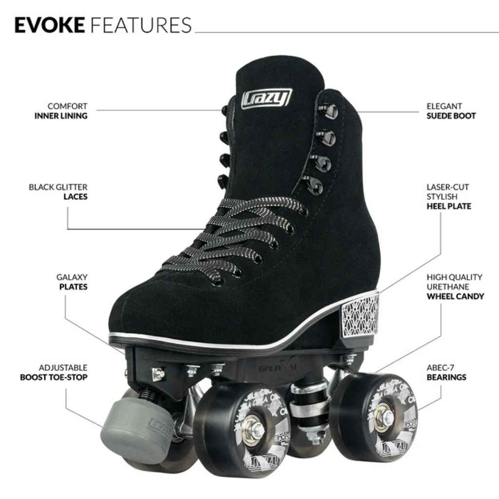 EVOKE Roller Skates - Crazy Skates