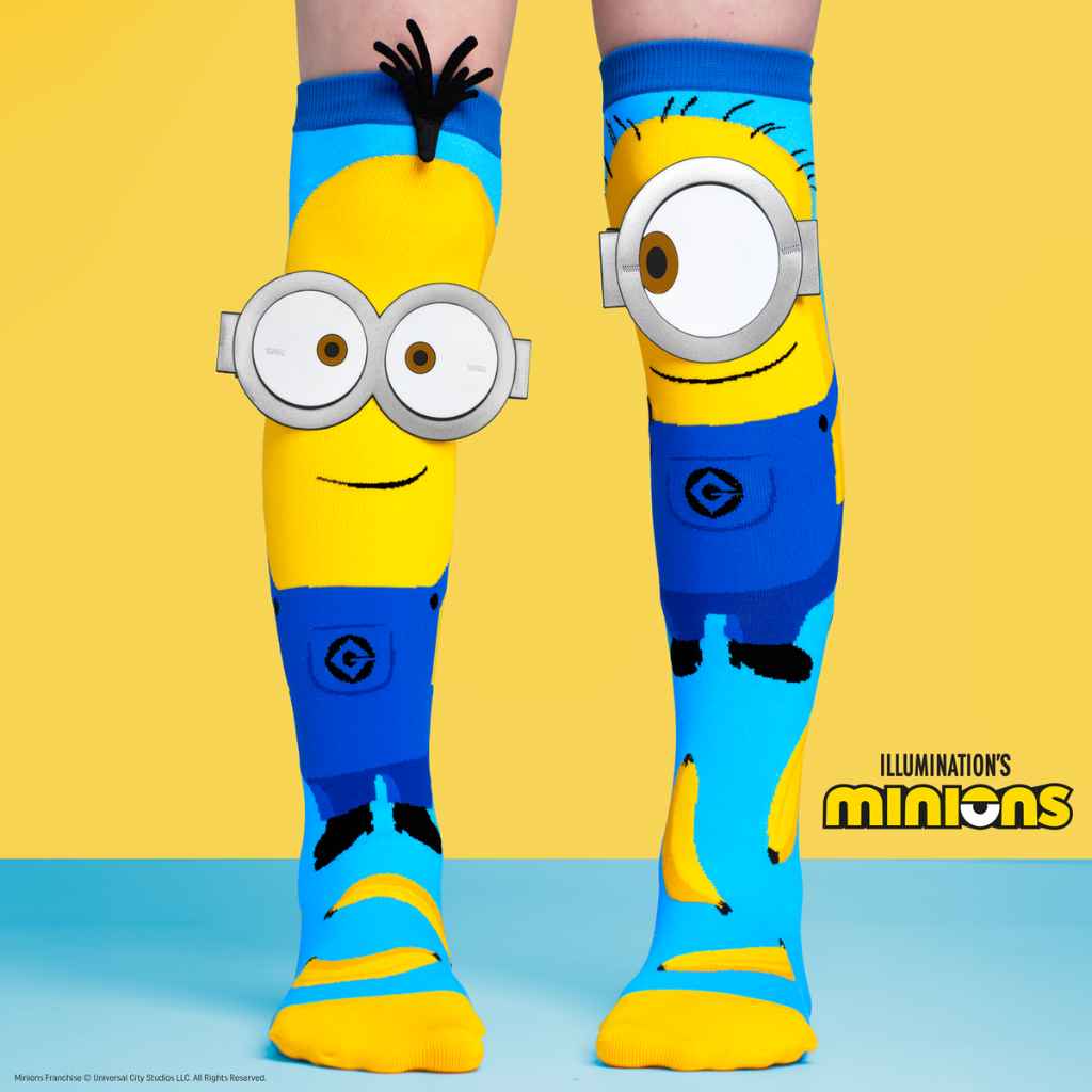 Minions Crazy Socks - MADMIA