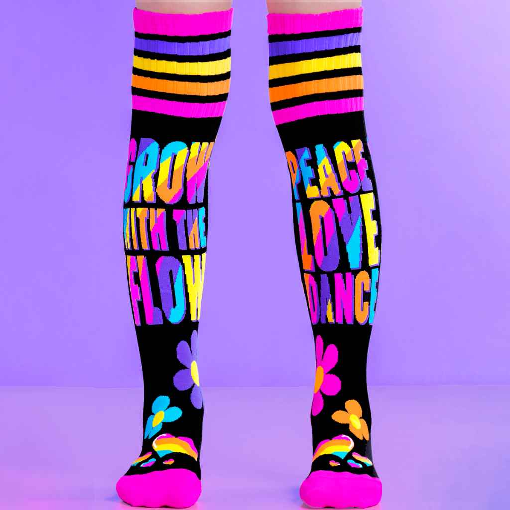 Peace Love Dance Socks - MADMIA