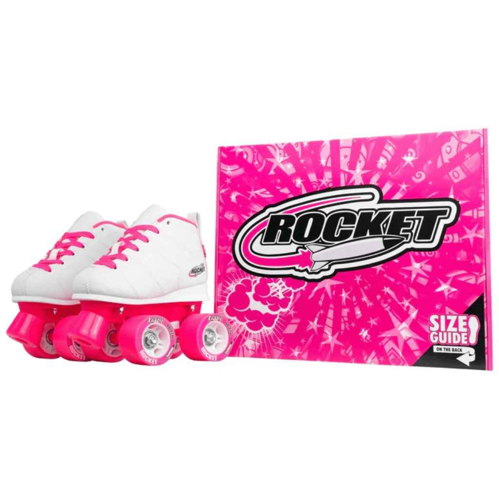 Rocket Jr Size Adjustable Rollerskates - Crazy Skates