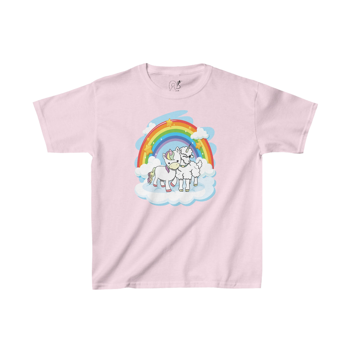 Big Kids Unicorn and Lambicorn BFF T-Shirt
