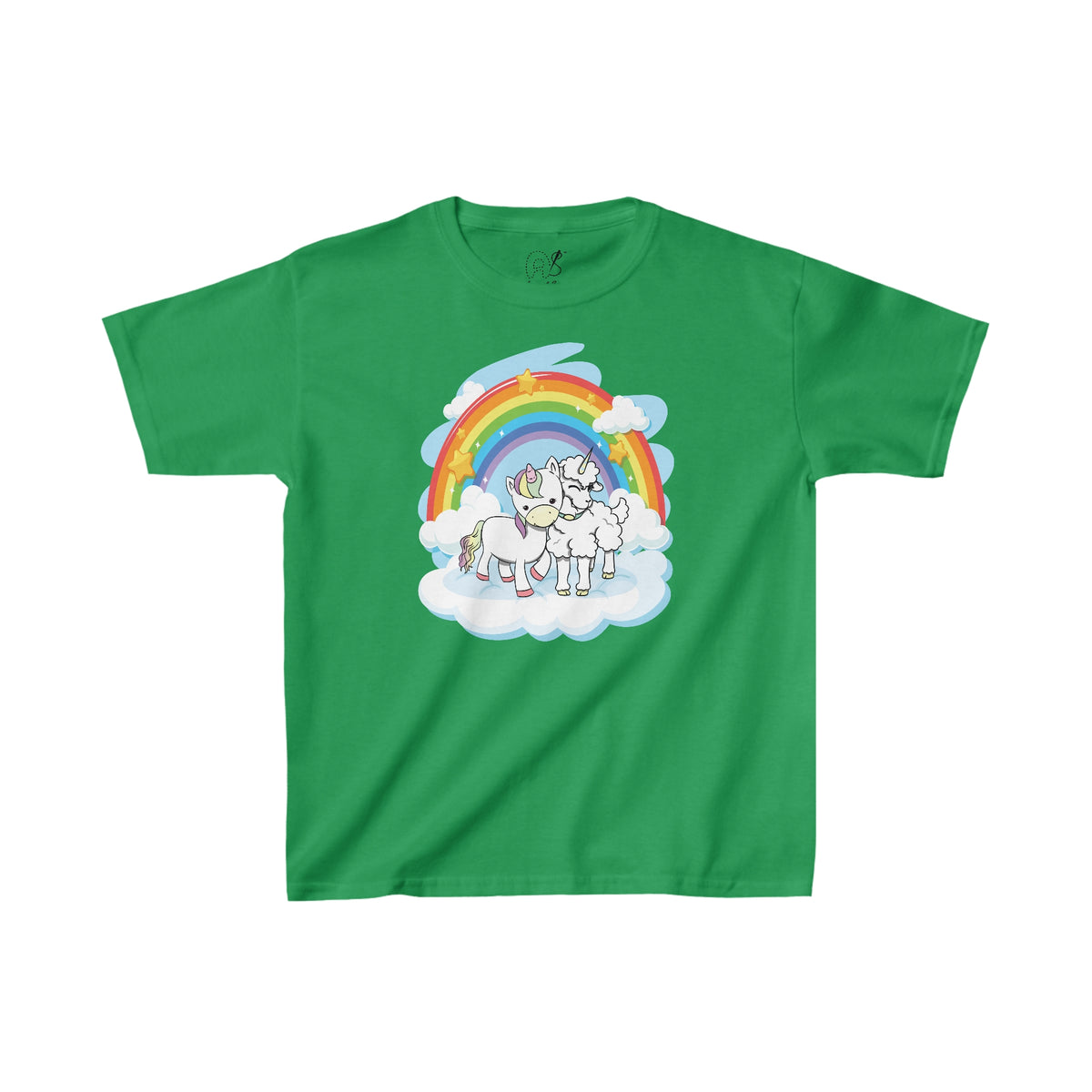Big Kids Unicorn and Lambicorn BFF T-Shirt