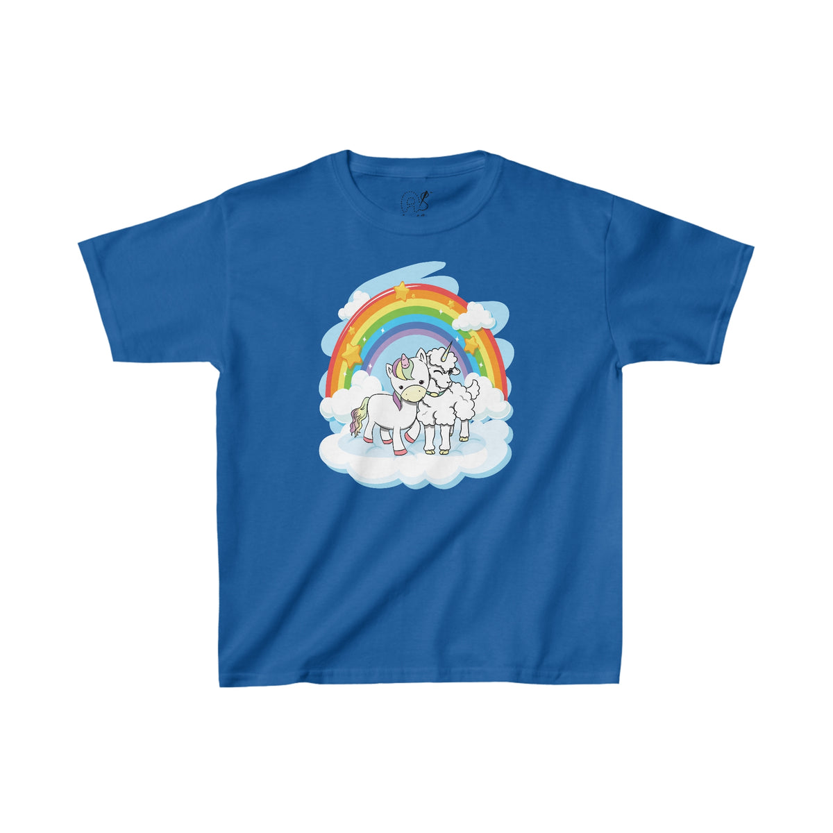 Big Kids Unicorn and Lambicorn BFF T-Shirt