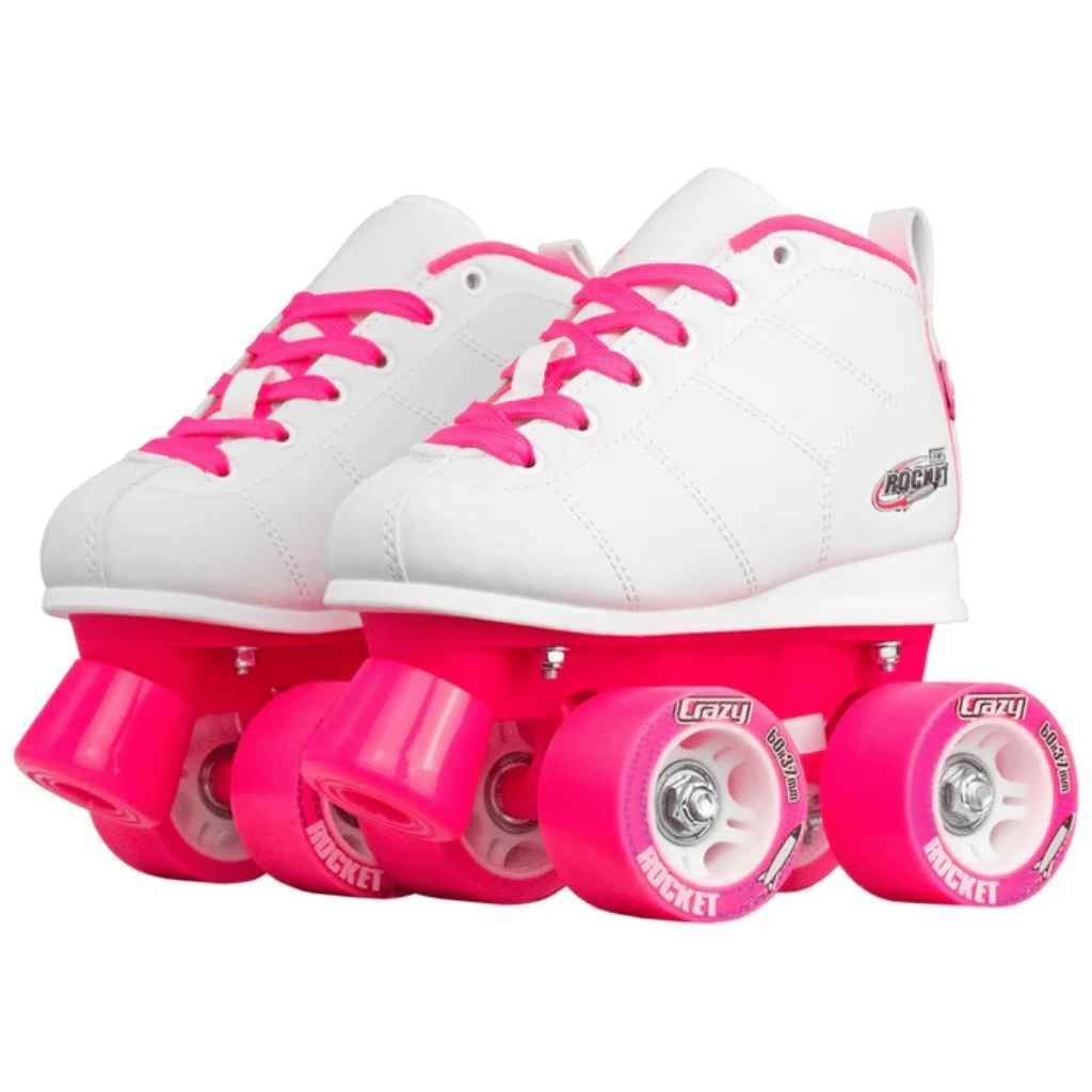 Rocket Jr Size Adjustable Rollerskates - Crazy Skates
