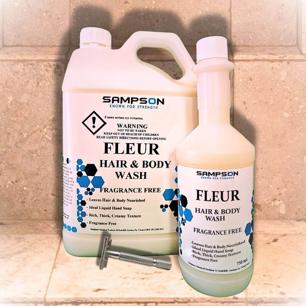Fleur Unfragranced Hand, Hair & Body Wash