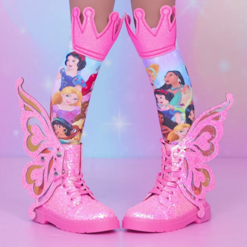 GLITTER FAIRY SHOES - PINK