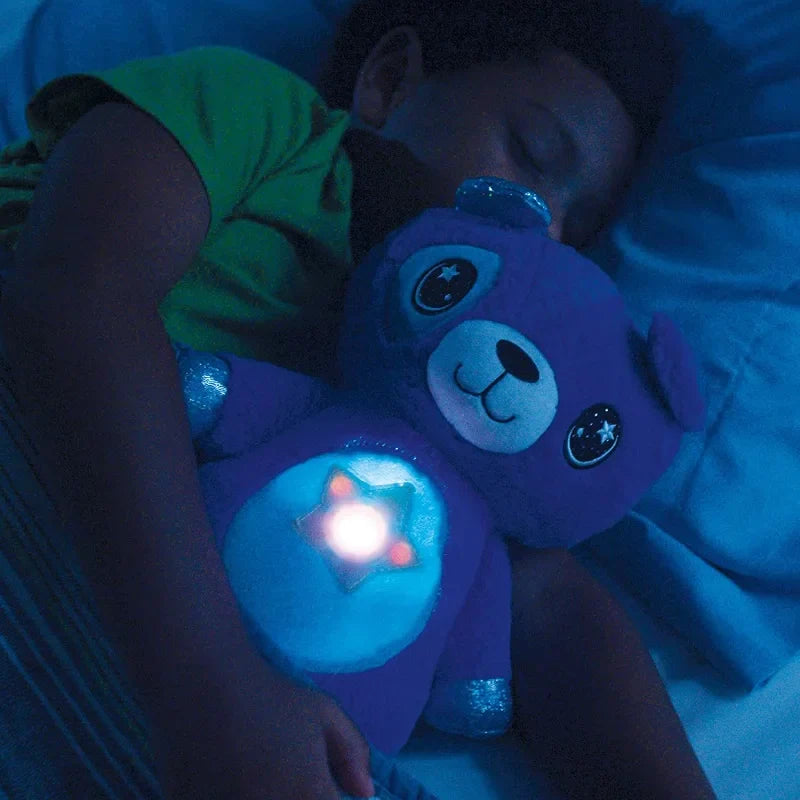 Star Projector Night Light Plush Animal Doll Toy