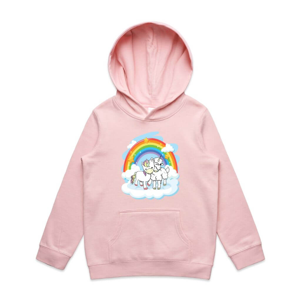 Little Kids' BFF Unicorn & Lambicorn Fleece Hoodie