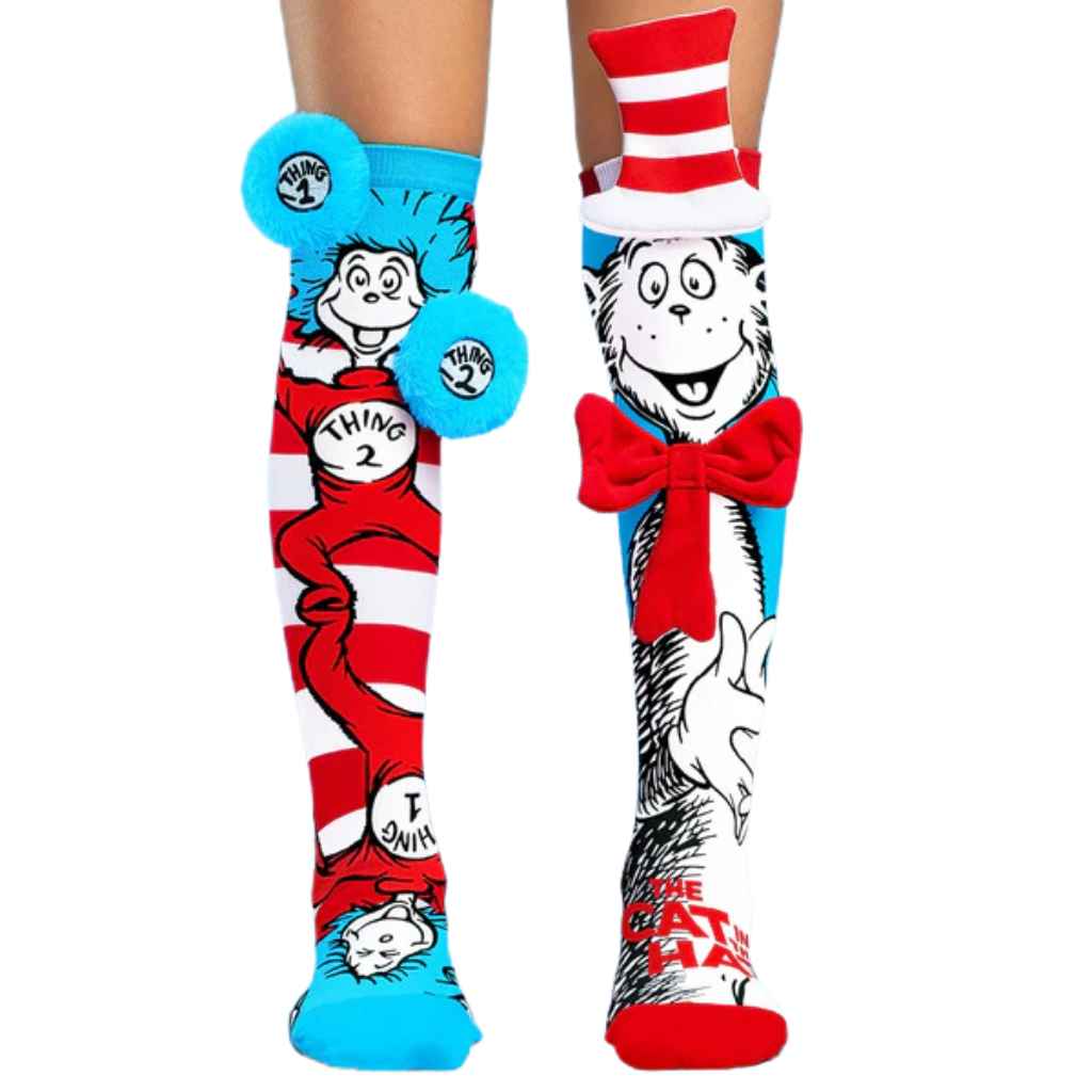 Cat in the Hat Crazy Socks - MADMIA