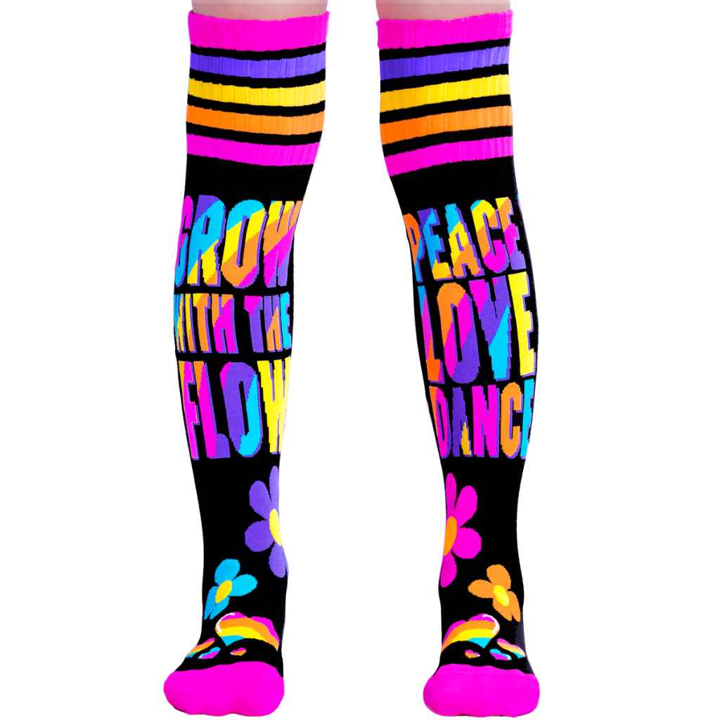 Peace Love Dance Socks - MADMIA