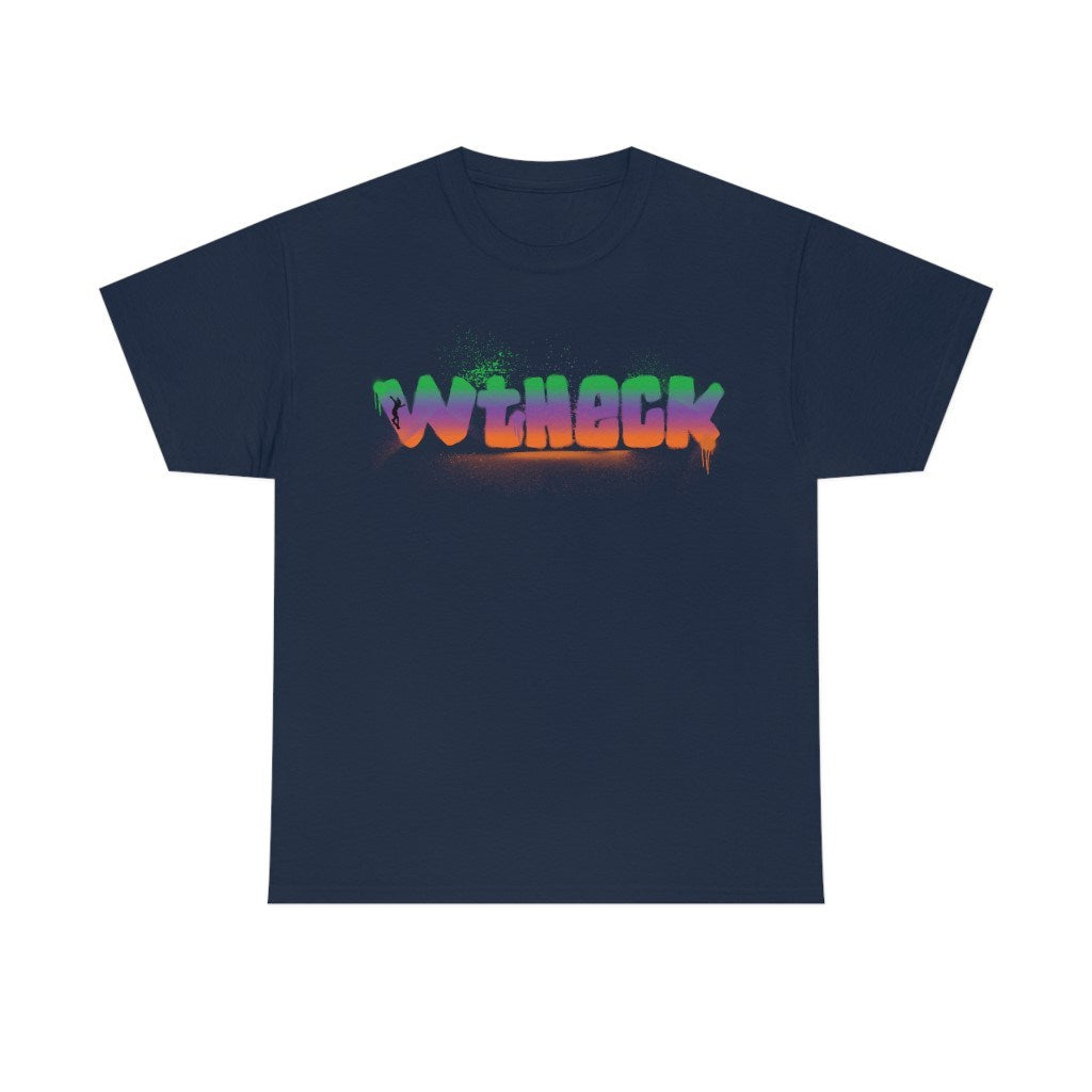 WtHeck White Heavy Cotton TShirt Front