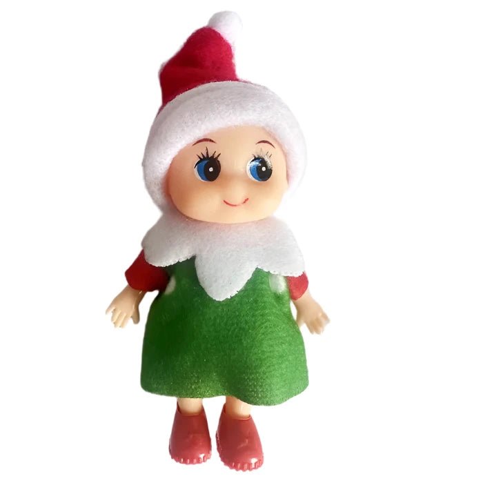 Baby Bookshelf Elf Christmas Doll Ornament - The WPop Shop