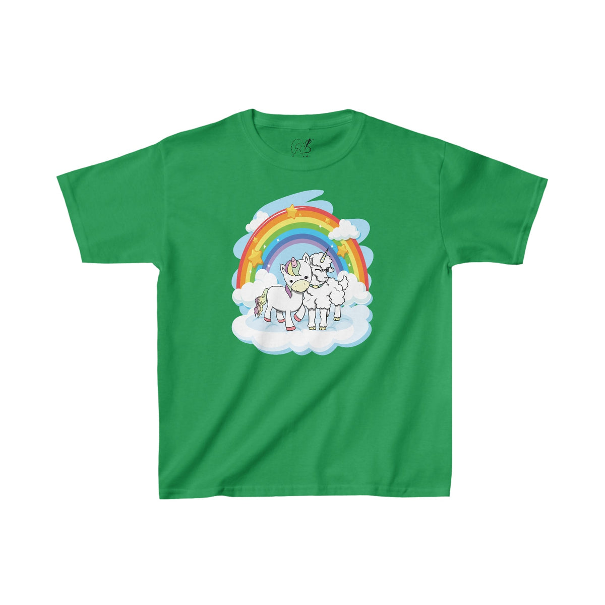 Big Kids Unicorn and Lambicorn BFF T-Shirt - The WPop Shop