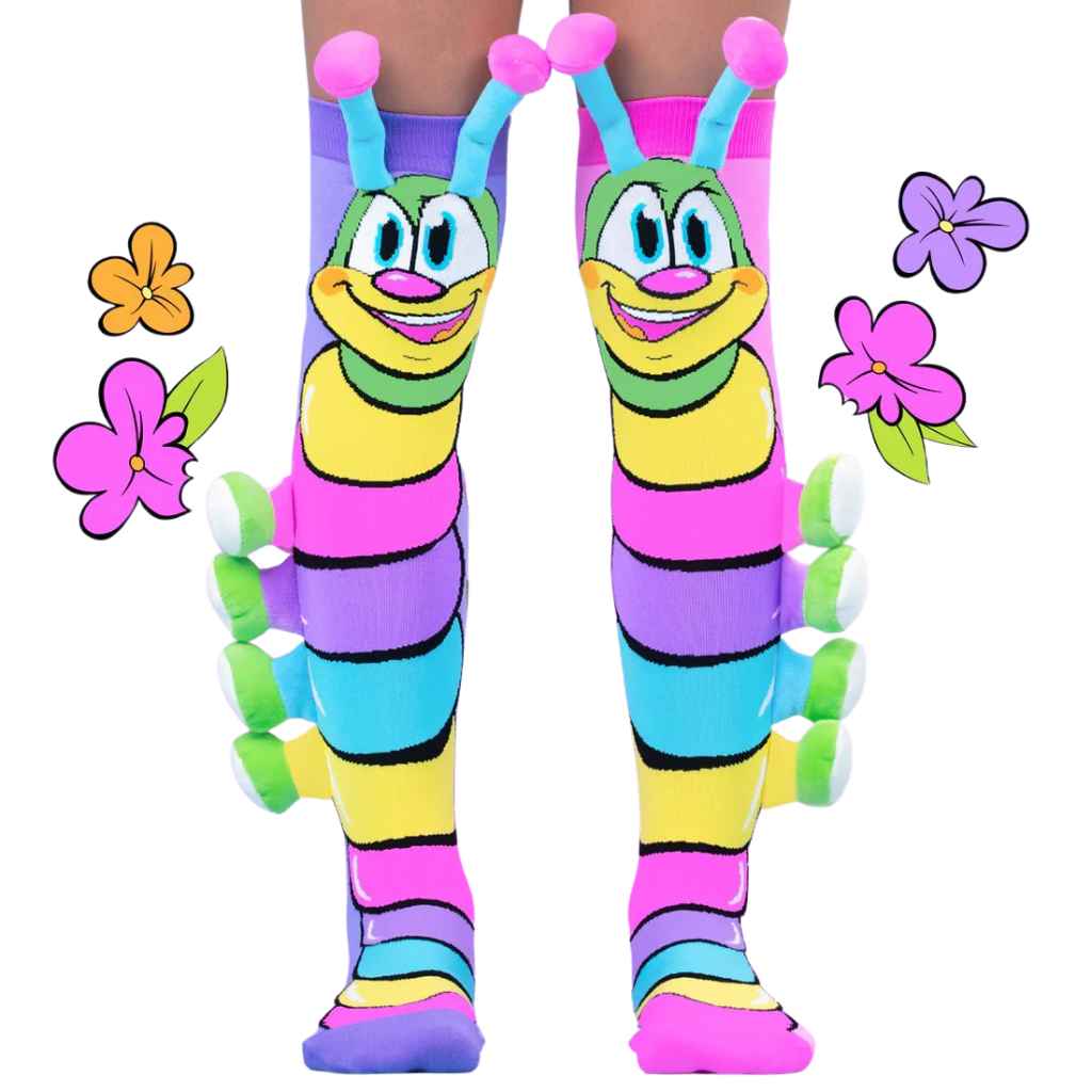 Caterpillar Socks – Preschoolers - The WPop Shop