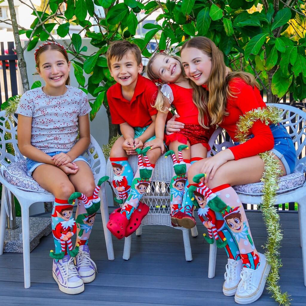 Christmas Elf Socks – Preschoolers - The WPop Shop