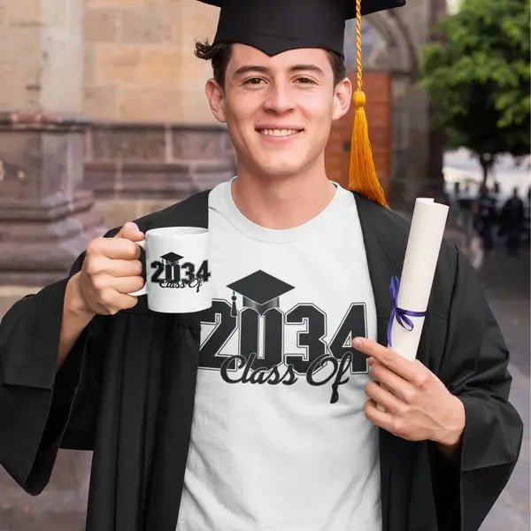 Class Of Year T-Shirt Graduation Present - The WPop Shop