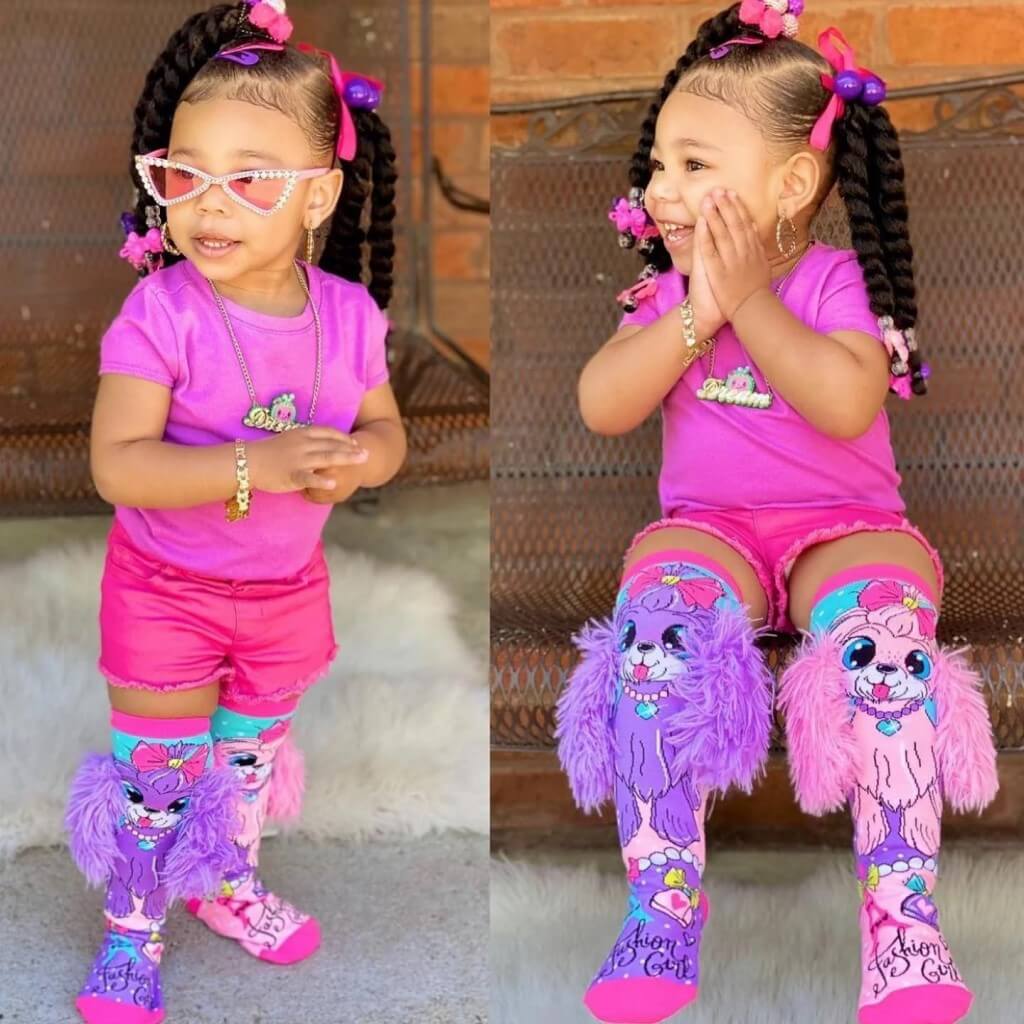 Coco in Paris Puppy Fun Socks - MADMIA - The WPop Shop