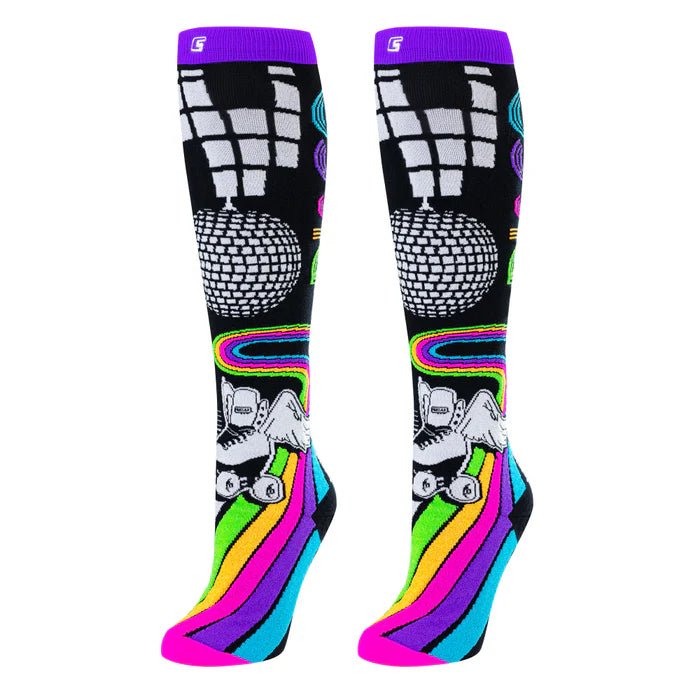 Disco Roller Socks - Crazy Skates - The WPop Shop
