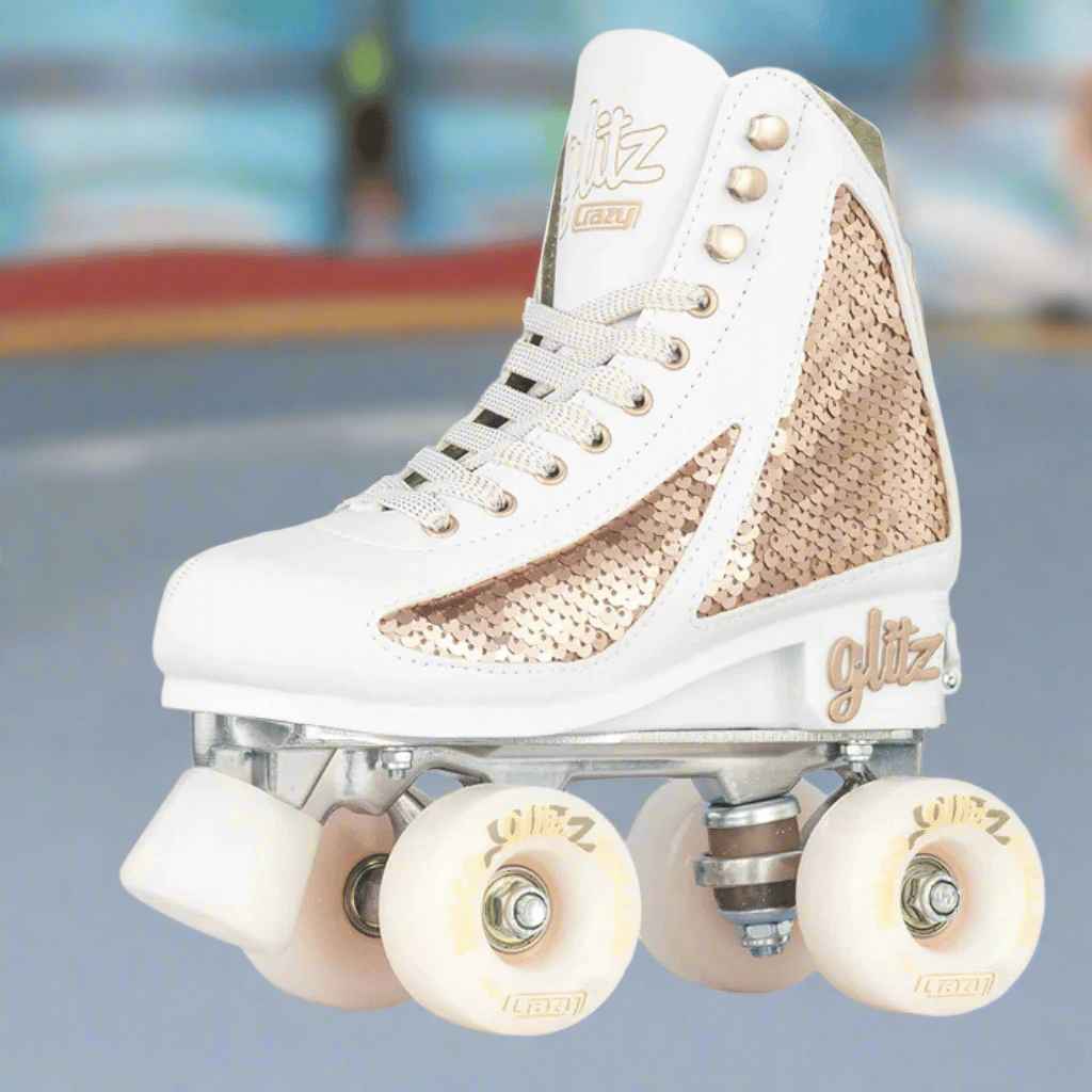 GLITZ Size Adjustable Rollerskates - Crazy Skates - The WPop Shop