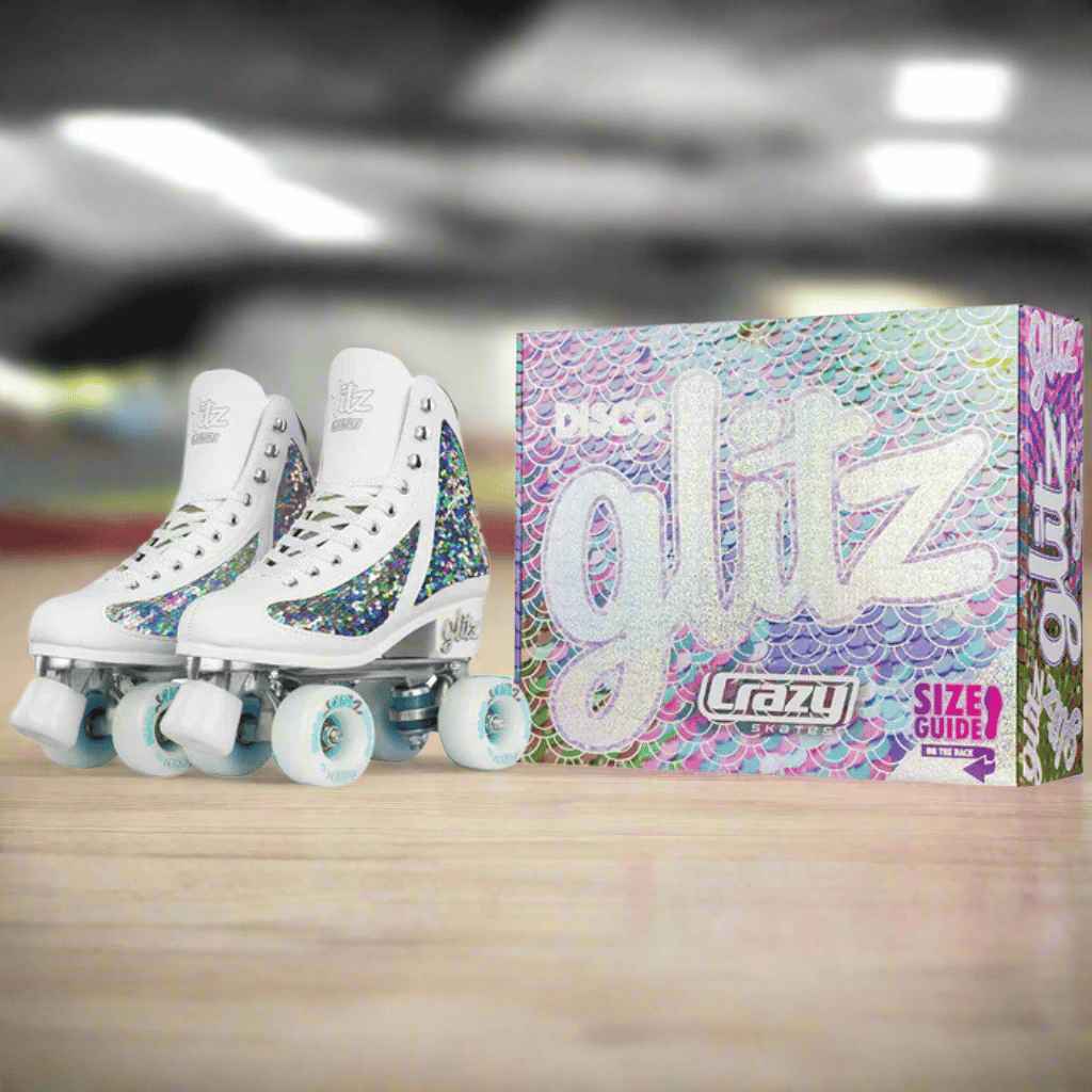 GLITZ Size Adjustable Rollerskates - Crazy Skates - The WPop Shop