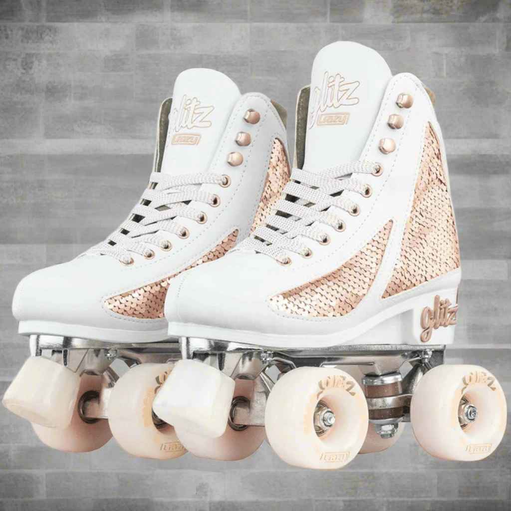 GLITZ Size Adjustable Rollerskates - Crazy Skates - The WPop Shop