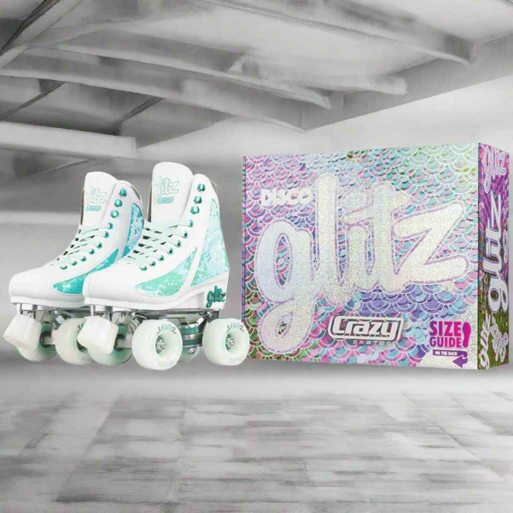 GLITZ Size Adjustable Rollerskates - Crazy Skates - The WPop Shop