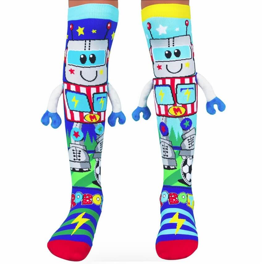 Little Kids Robot Socks - MADMIA - The WPop Shop
