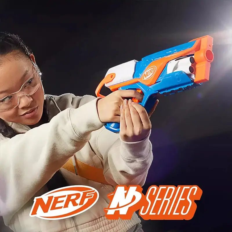 Nerf N Series Agility Blaster Gun with 12 Nerf Foam Darts - Hasbro - The WPop Shop