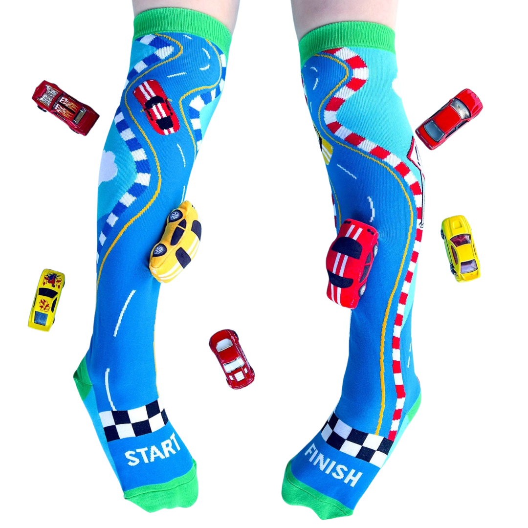 Racing Cars Socks – Preschoolers - The WPop Shop