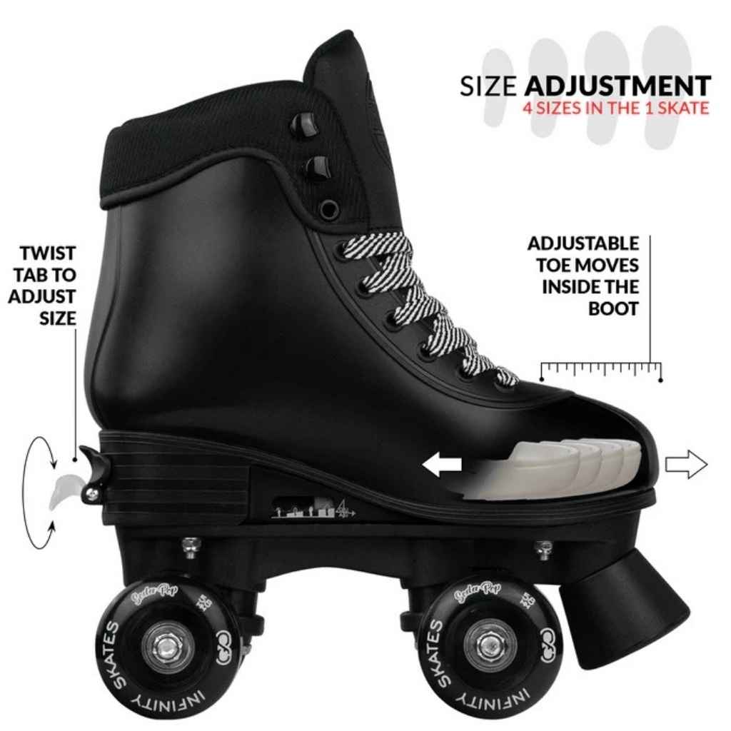 SODA POP Size Adjustable Rollerskates - Crazy Skates - The WPop Shop