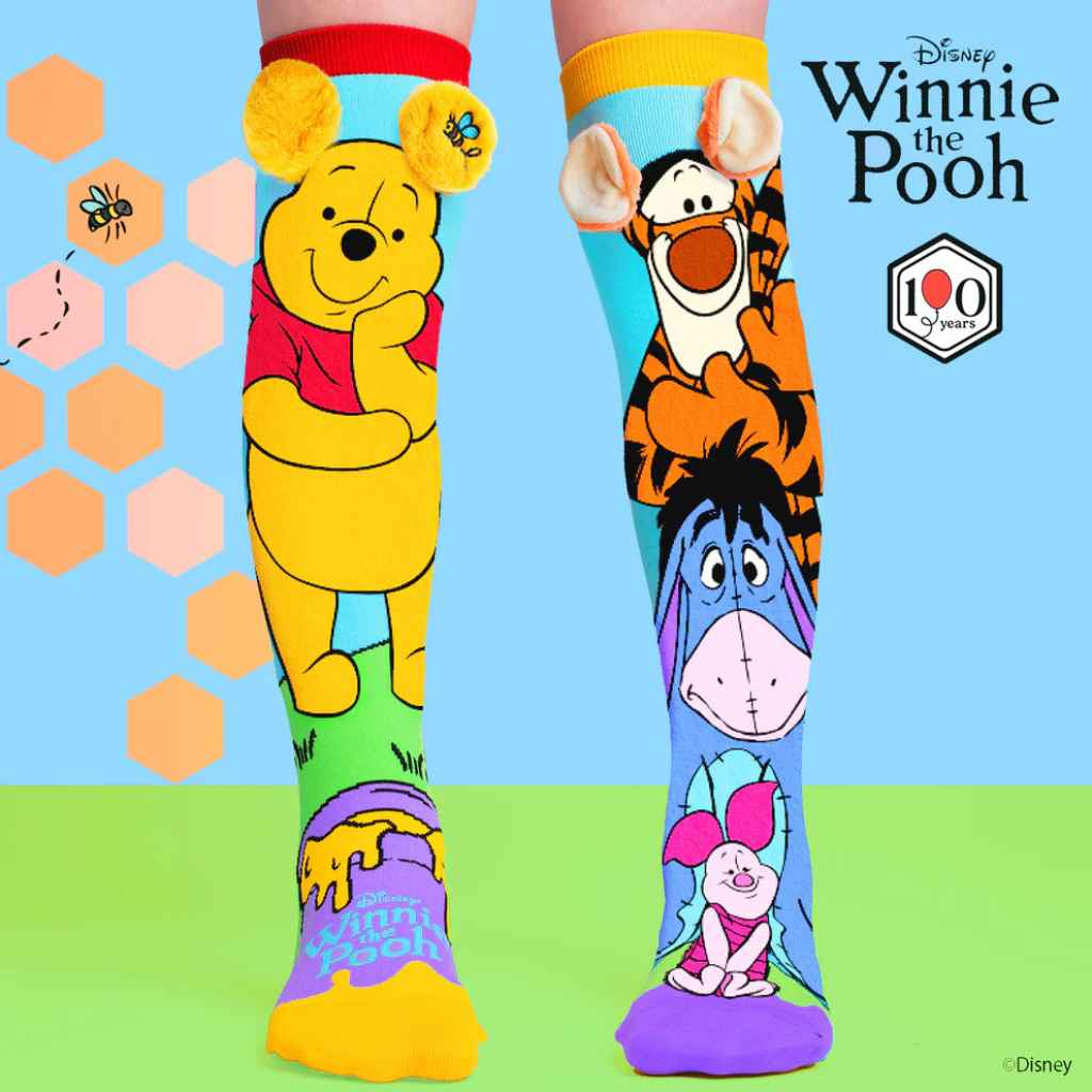 Winnie The Pooh Socks - MADMIA - The WPop Shop