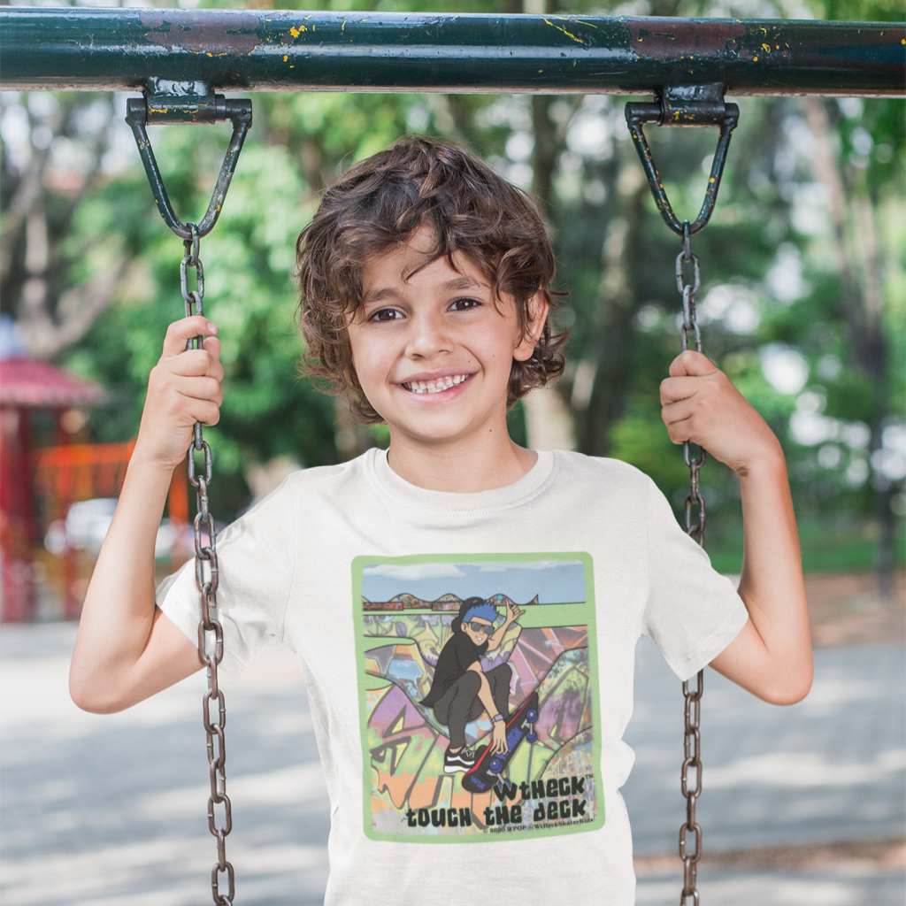 Boys Wt Heck T-Shirt White
