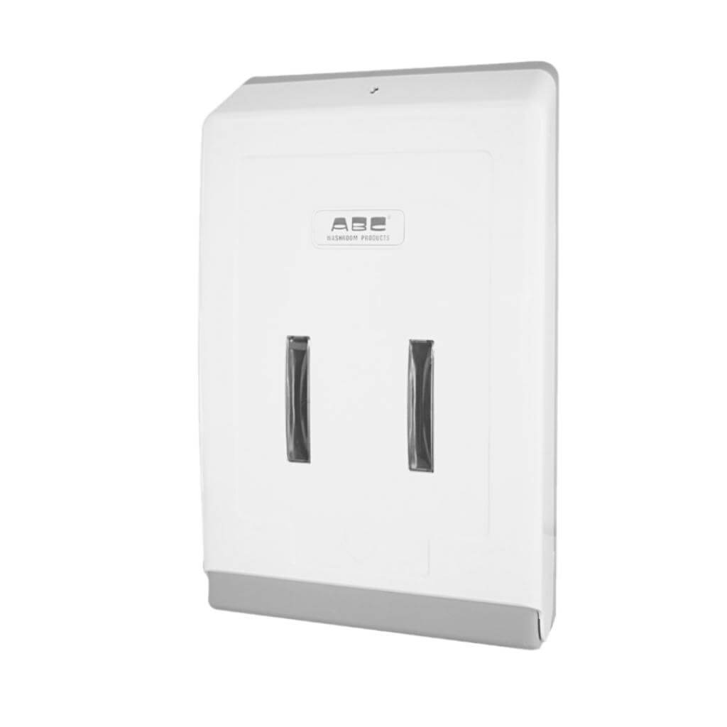 Interfold Paper Towel Dispenser White