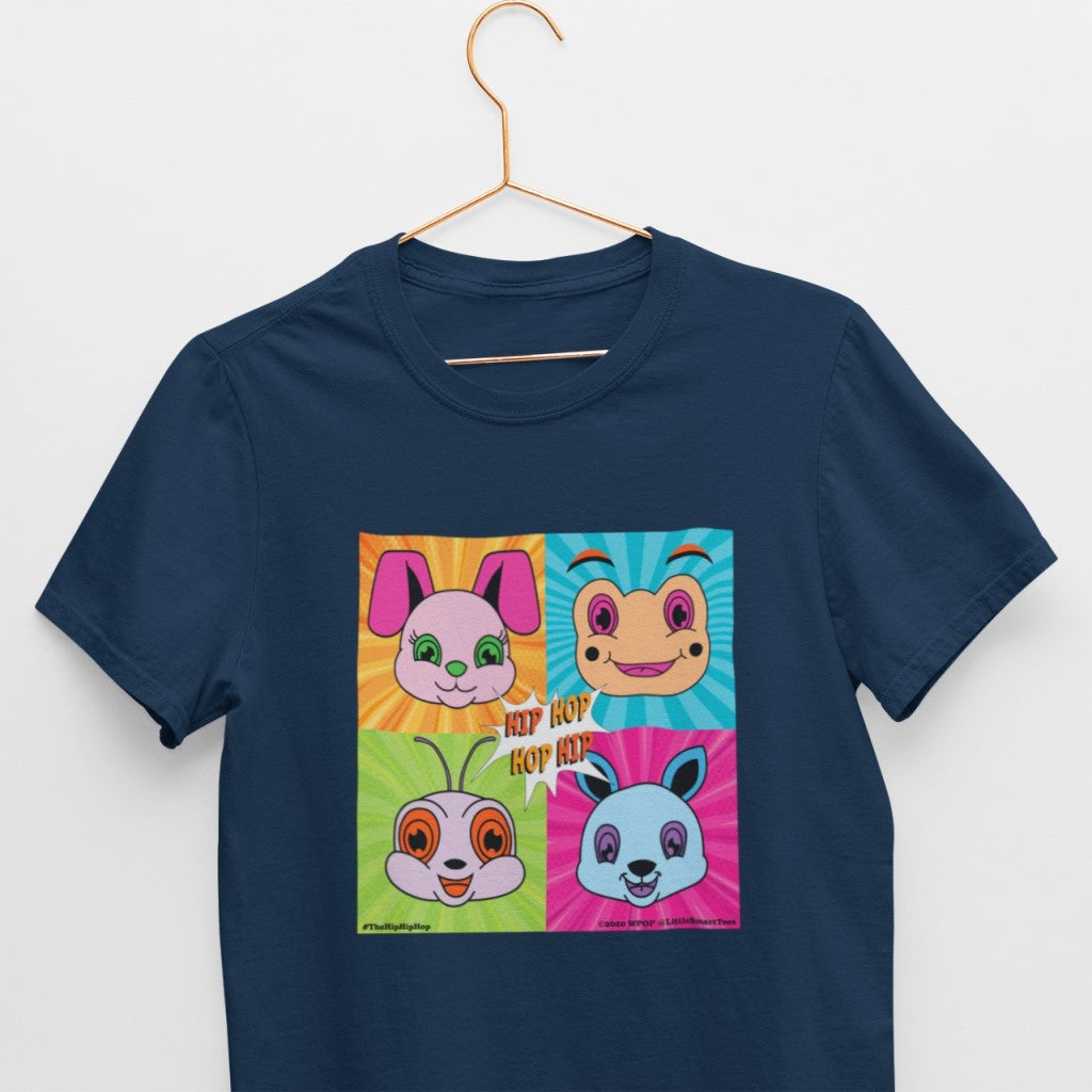 Kids T-Shirt Navy HipHop