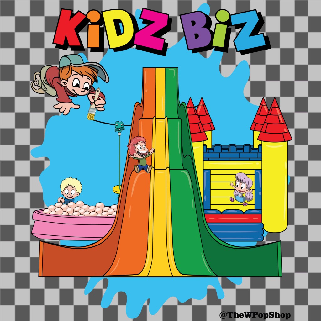 KidzBiz T-Shirt Fronton Transparency Pattern