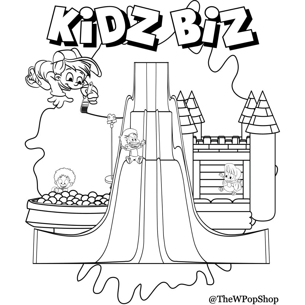 KidzBizB Wfor ColouringIn