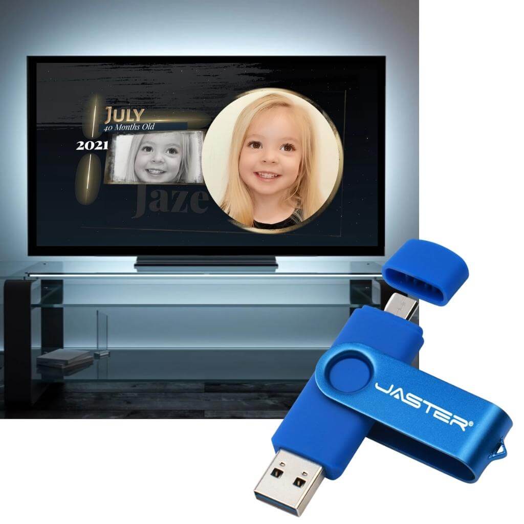 Morphing Faces Video with OTG USB Stick