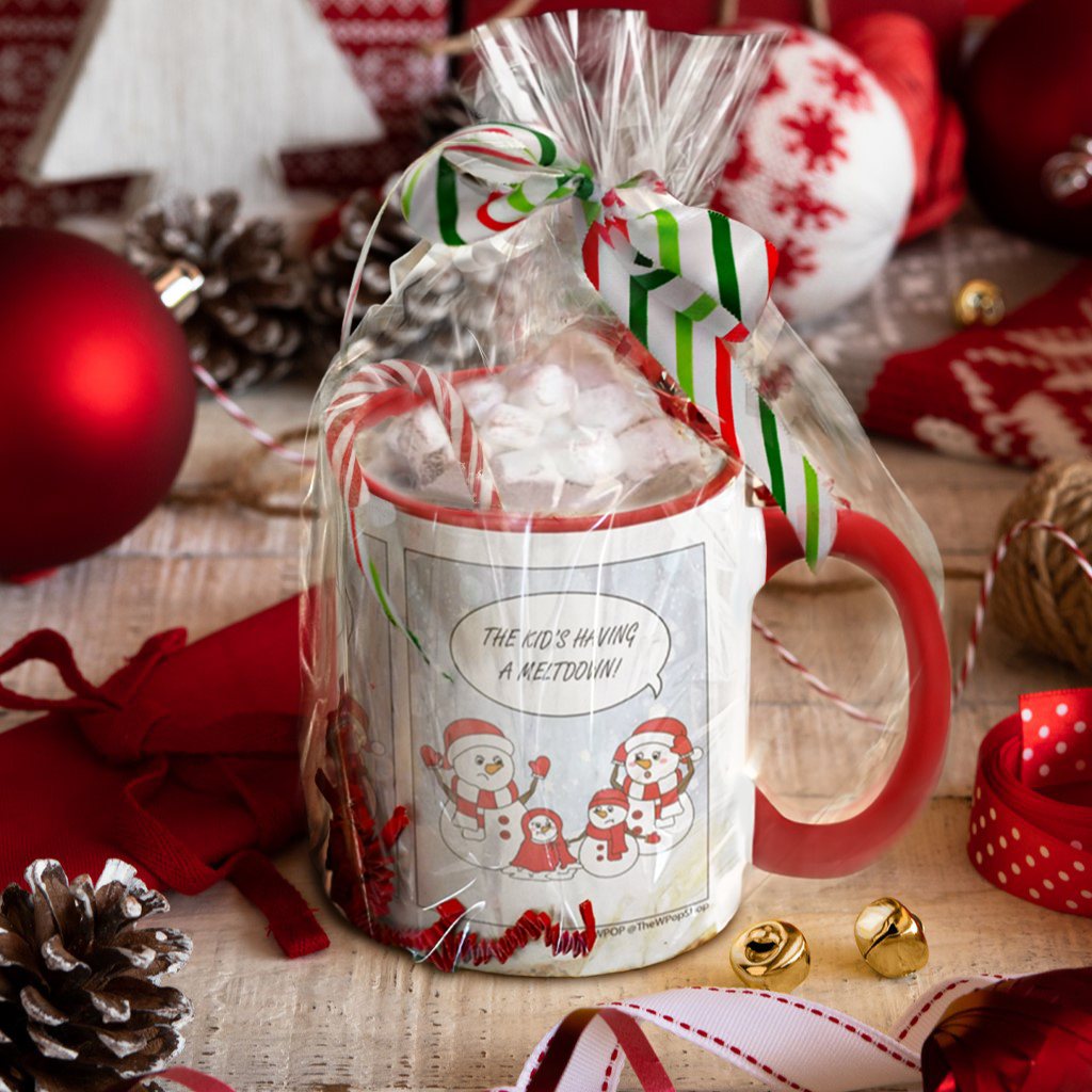 Snowman Mug Gift Wrapped