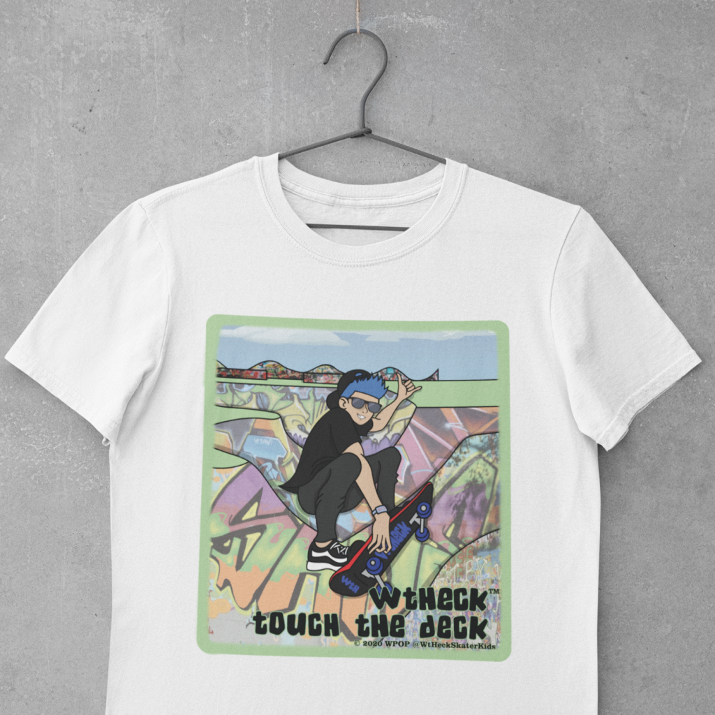 Wt Heck Skater Boy T-Shirt White