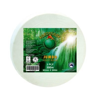 Earthcare Jumbo Toilet Roll 2 Ply 300m x 8 - The WPop Shop