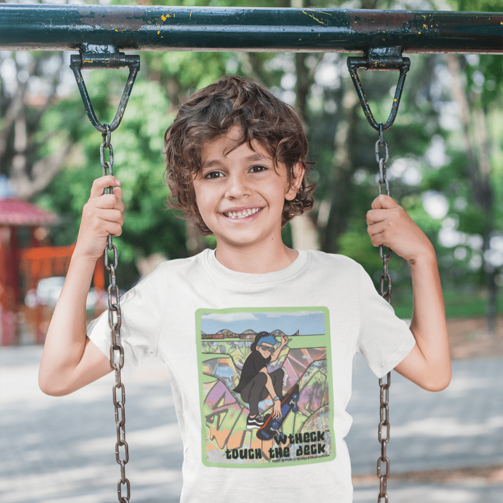Little Skater Boy T-Shirt - The WPop Shop