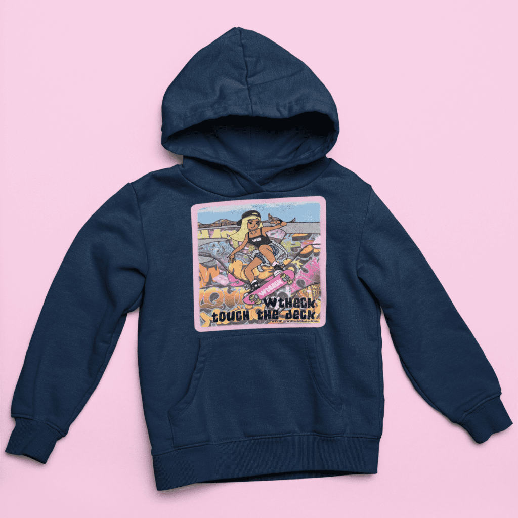 Little WTHeck Skater Girl Hoodie - The WPop Shop