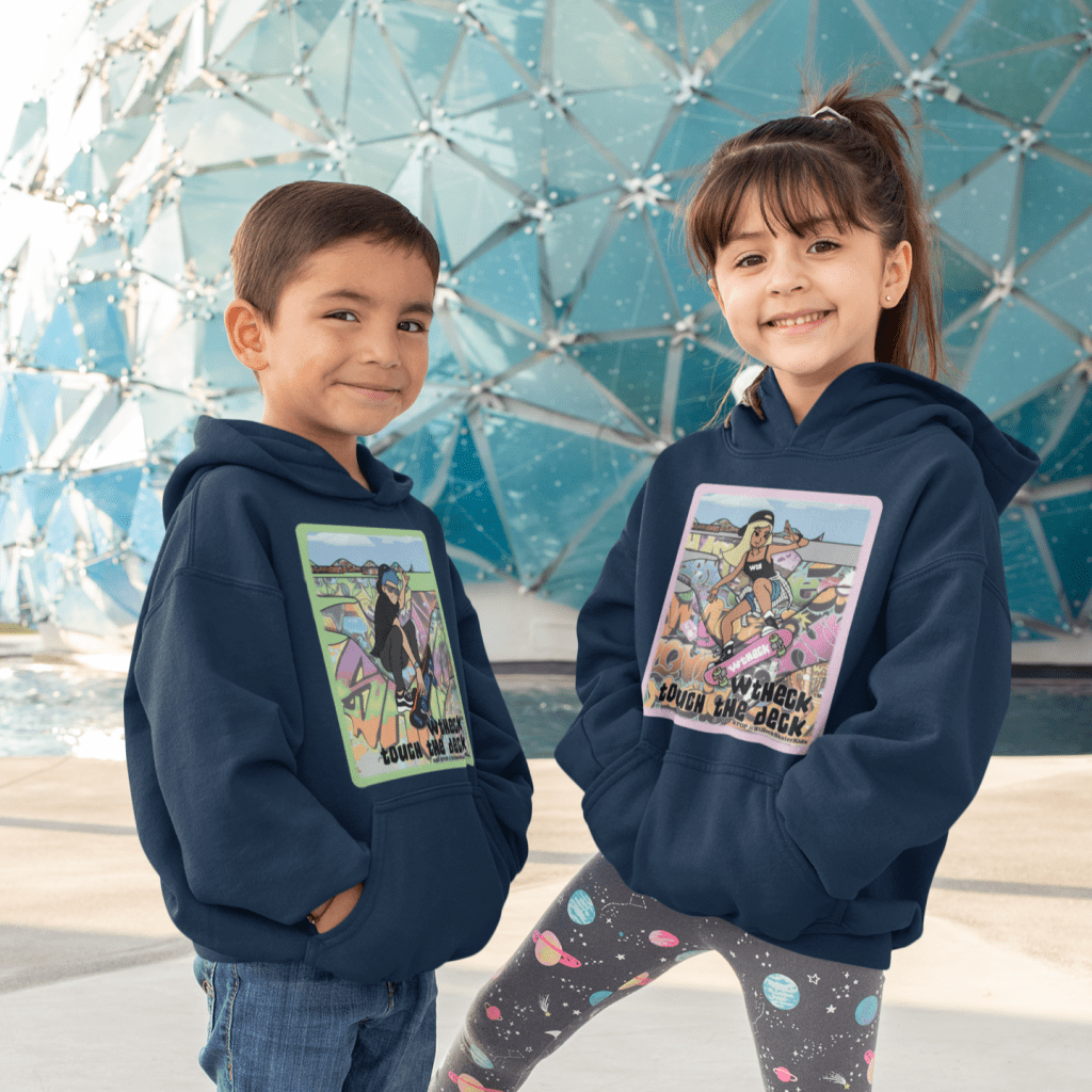 Little WTHeck Skater Girl Hoodie - The WPop Shop