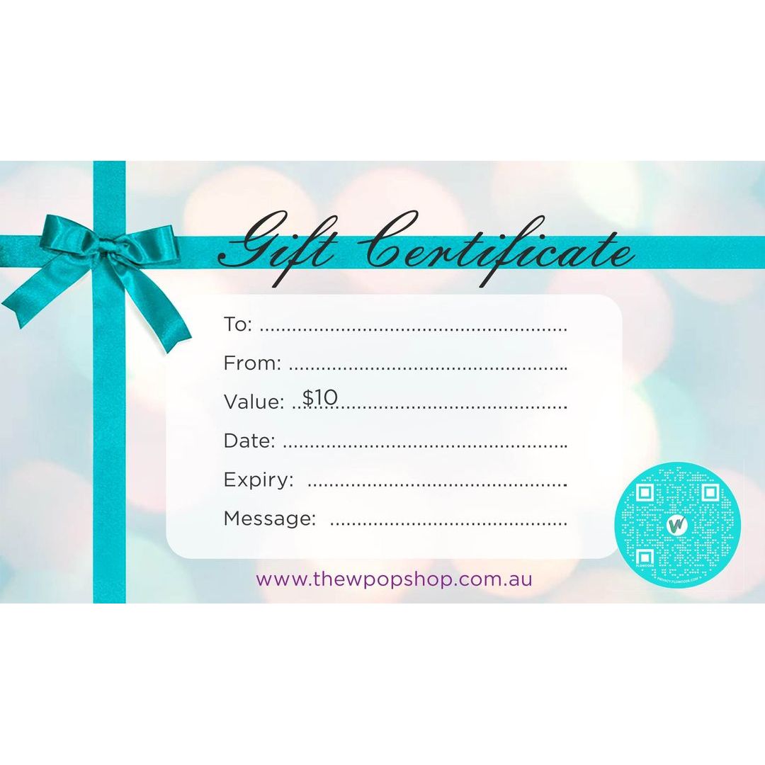 WPop Gift Voucher - The WPop Shop