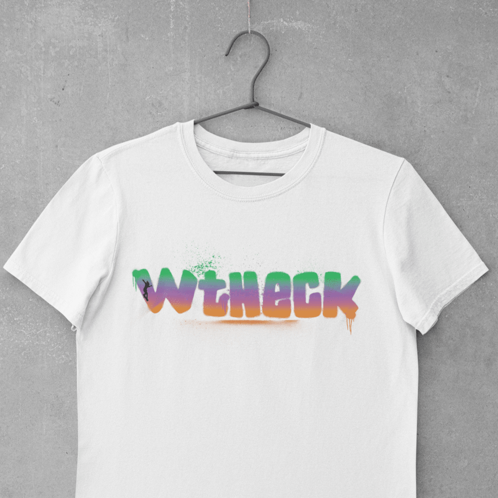 WtHeck Skater Boy T-Shirt - The WPop Shop